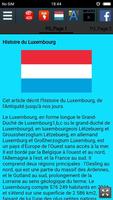 Histoire du Luxembourg capture d'écran 1