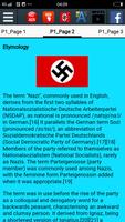 برنامه‌نما Nazi Party History عکس از صفحه