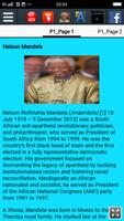 Biography of Nelson Mandela 스크린샷 1