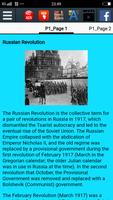 History of Russian Revolution 스크린샷 1