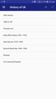 History Of UK captura de pantalla 3