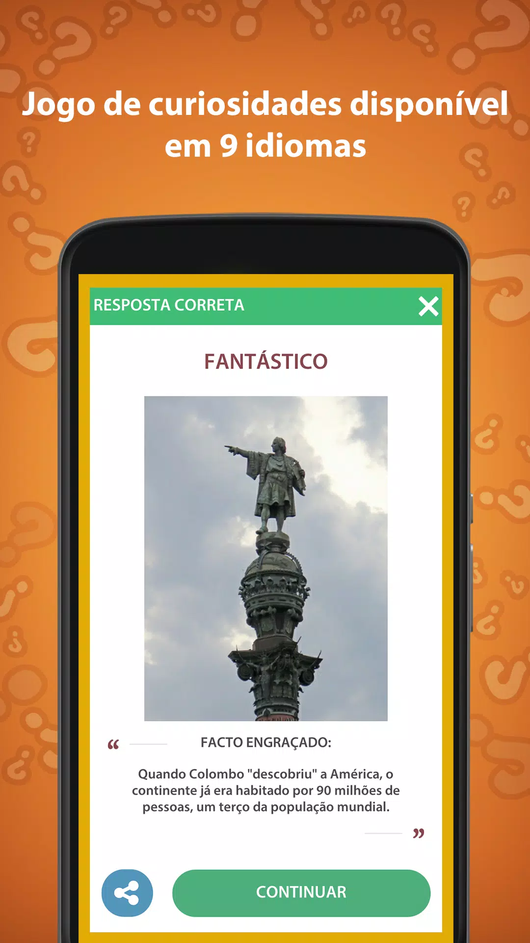 Quiz de Conhecimentos Gerais::Appstore for Android