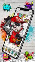 1 Schermata Tema Hip Hop Panda