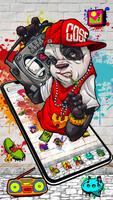 2 Schermata Tema Hip Hop Panda