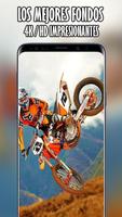 Fonds D'écran de Motocross pour Écran Mobile Affiche