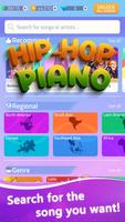 Hip Hop Music Piano Affiche
