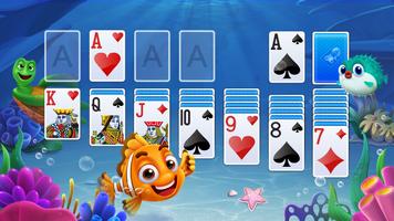Solitaire - Fishland الملصق