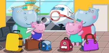 Hippo: Airport Profession Game