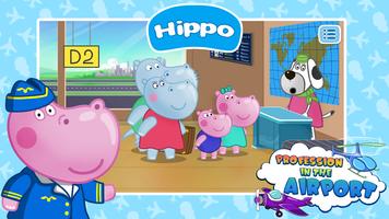 Hippo: Jogo no aeroporto Cartaz