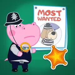 Detektiv Hippo: Polizei spiel APK Herunterladen