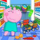 Niños Supermercado: Compras icono