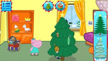 Santa Hippo: Malam Natal screenshot 1