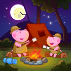 Hippo: Acampamento de montanha ícone