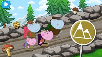 Hippo: Acampamento de montanha Cartaz