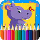 Hippo Coloring Game 图标