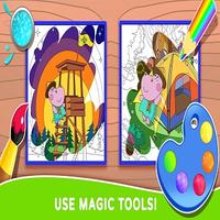 Hippo Coloring Game 截图 1