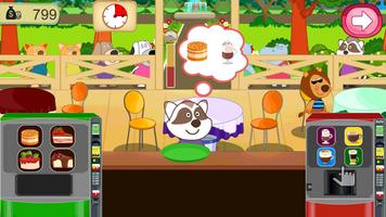 Café enfants: Jeux de cuisine capture d'écran 1