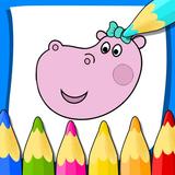 Hippo: Livro de colorir