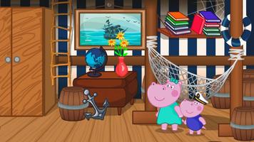 Hippo Adventure: Ngọn hải đăng ảnh chụp màn hình 2