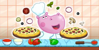 Pizzero. Cocina para niños Poster