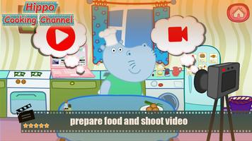 Chef Hippo: YouTube blogger poster
