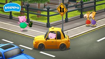 Kids’ Car Racing with Hippo screenshot 2