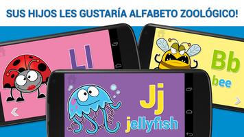 Zoo alfabeto (Inglés, Español) Poster