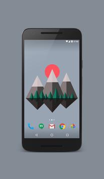 Material Islands™ - Semi-live wallpapers 截图 1