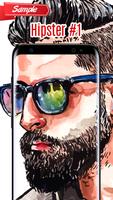 Hipster Wallpaper الملصق