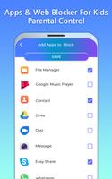 Apps & Web Blocker For Kids Parental Control постер