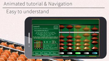 برنامه‌نما Abacus Lesson - Division - عکس از صفحه