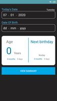 Age Calculator Plakat