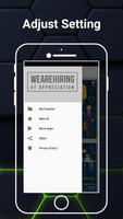 Hiring Card Maker تصوير الشاشة 3