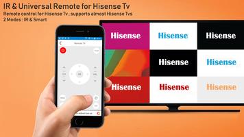 Remote for Hisense tv پوسٹر