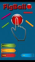 FigBall - touch-skill arcade game Affiche