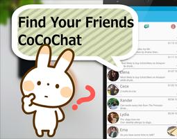 Meet New Friends - CoCoChat Affiche