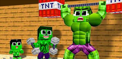 Hulk Skin Minecraft Screenshot 2