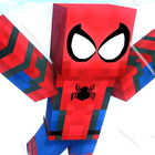 Spider Man Skin Minecraft أيقونة