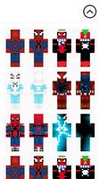 Spider Man Skin Minecraft الملصق