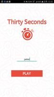 Math Game - Thirty Seconds پوسٹر