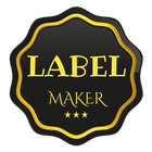 Label Maker ,Designer,Creator icône