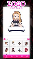 Logo Esport Maker For Girls captura de pantalla 3