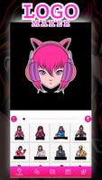 Logo Esport Maker For Girls captura de pantalla 1