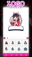 Logo Esport Maker For Girls captura de pantalla 2