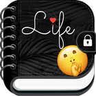 Vida: diario personal, notas icono