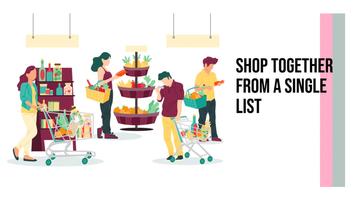 Shopping List App पोस्टर