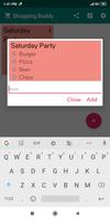 Shopping List App स्क्रीनशॉट 2