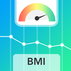體重追踪器和 BMI 圖標