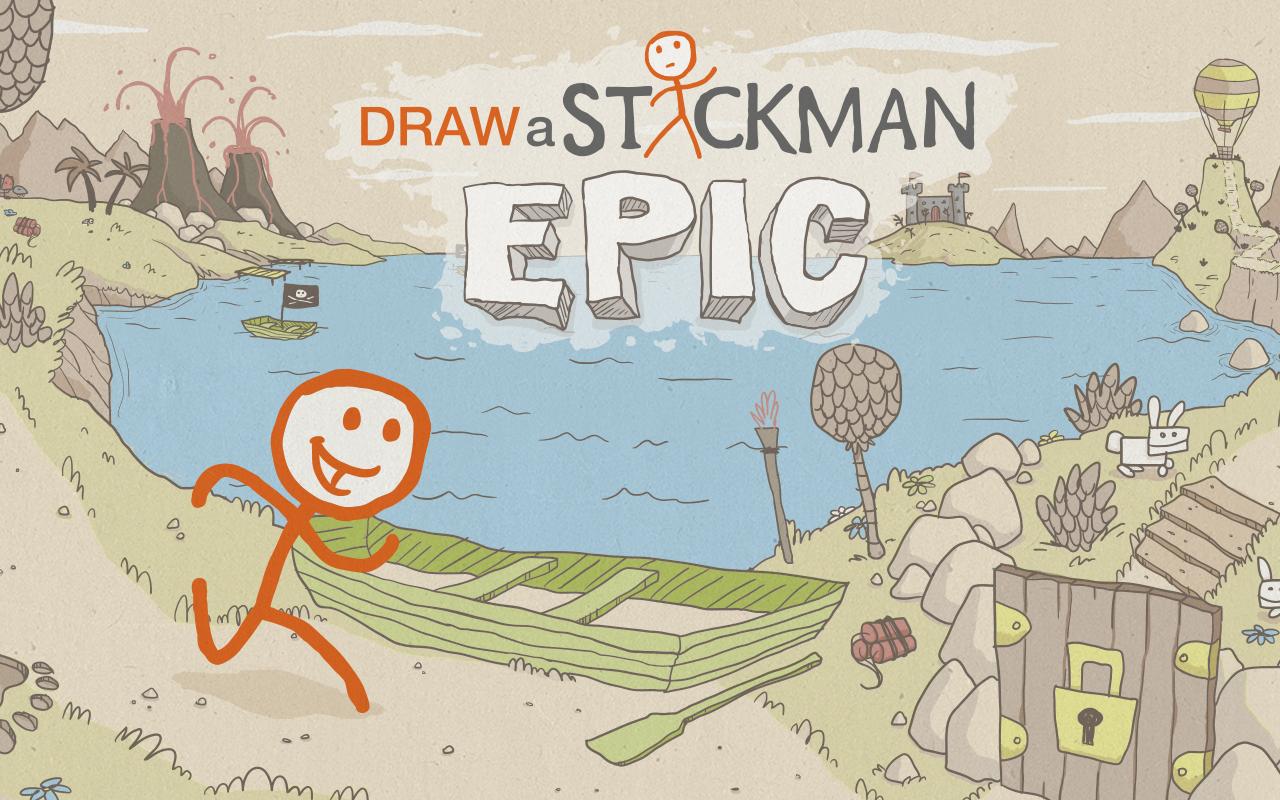 Draw A Stickman Epic Free For Android Apk Download - collection of free roblox drawing pretty girl download on