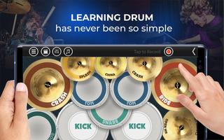 Real Drum Simulator - Simple Drums - Drum Rock Affiche